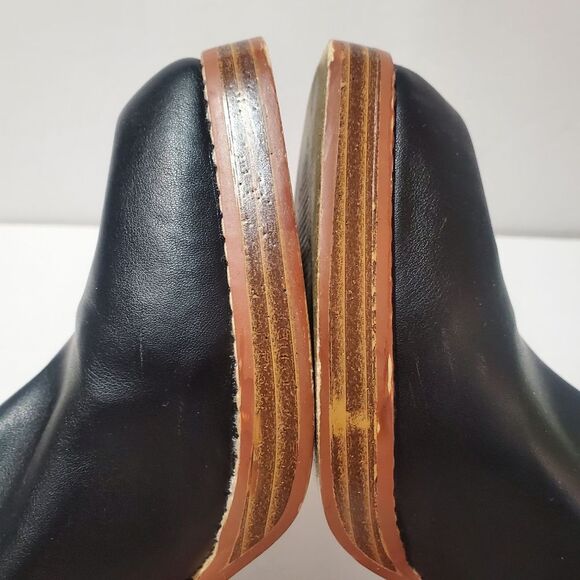 ASOS DESIGN Wide Fit Ratio Square Toe Sock Boots in Black Size 8 - Picture 5 of 14